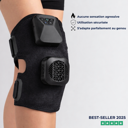 Récupération genou sportif - REGENATE Contrast lumière rouge infrarouge
